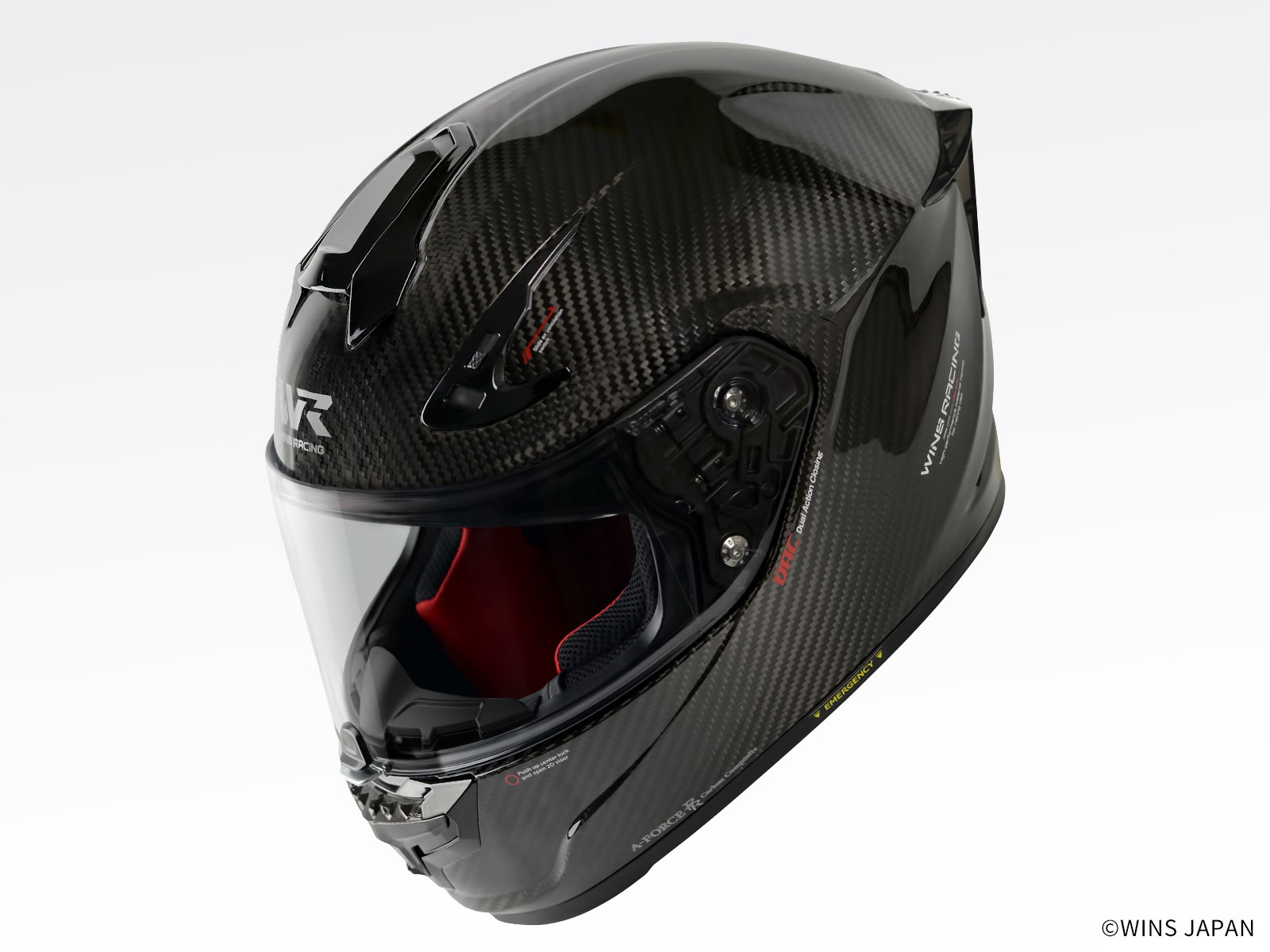 wins A-FORCE RS（エー・フォース　アールエス） XLサイズ A-FORCE RS（エー・フォース アールエス）｜ヘルメット