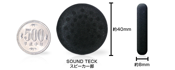 sound teck大きさ比較図